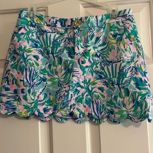 Lilly Pulitzer Colette Knit Skort in Cabana Cocktail